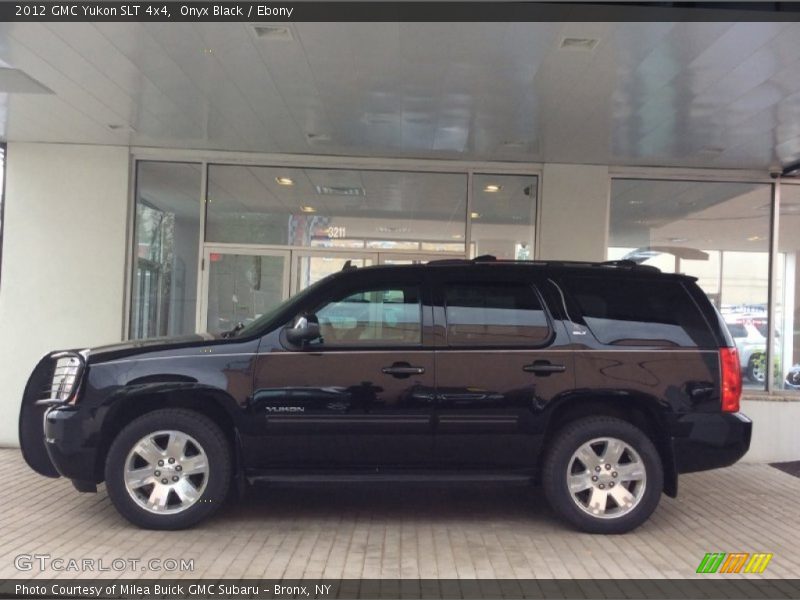 Onyx Black / Ebony 2012 GMC Yukon SLT 4x4