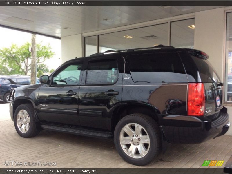 Onyx Black / Ebony 2012 GMC Yukon SLT 4x4