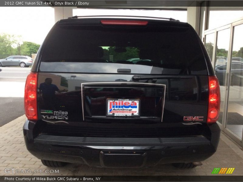 Onyx Black / Ebony 2012 GMC Yukon SLT 4x4