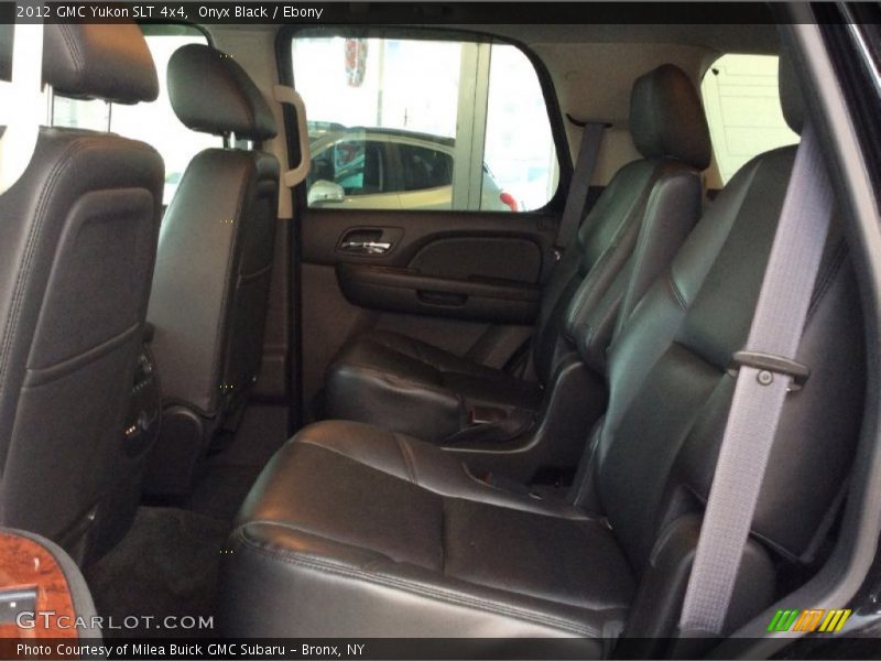 Onyx Black / Ebony 2012 GMC Yukon SLT 4x4