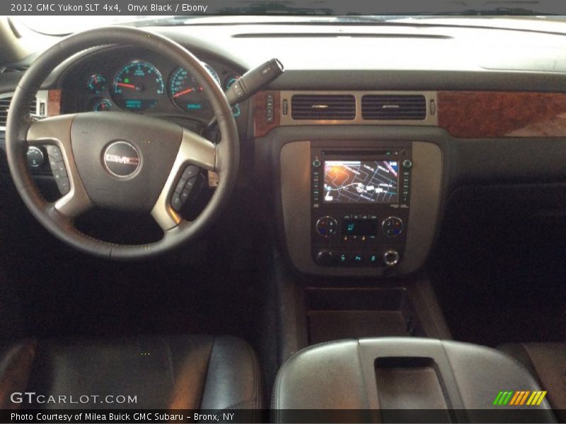Onyx Black / Ebony 2012 GMC Yukon SLT 4x4