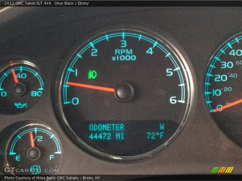 Onyx Black / Ebony 2012 GMC Yukon SLT 4x4