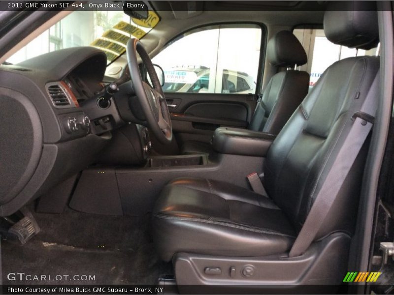 Onyx Black / Ebony 2012 GMC Yukon SLT 4x4