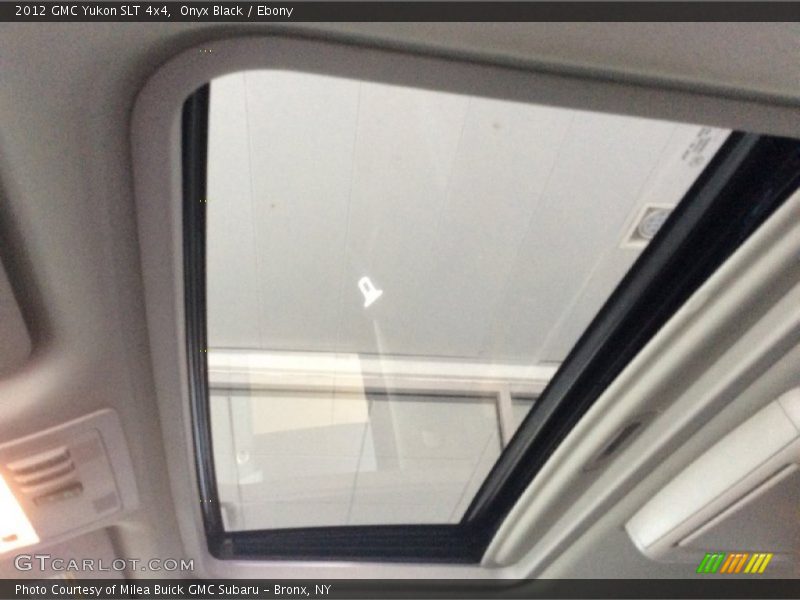 Onyx Black / Ebony 2012 GMC Yukon SLT 4x4