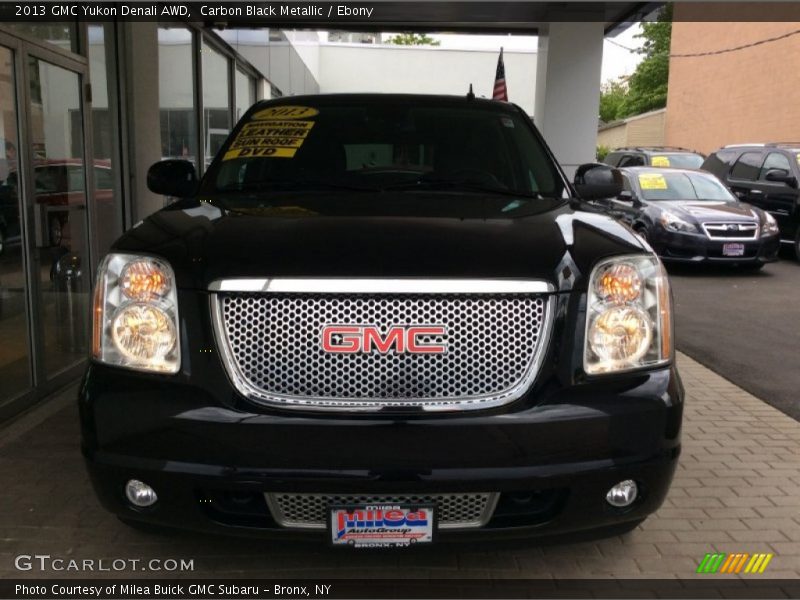 Carbon Black Metallic / Ebony 2013 GMC Yukon Denali AWD