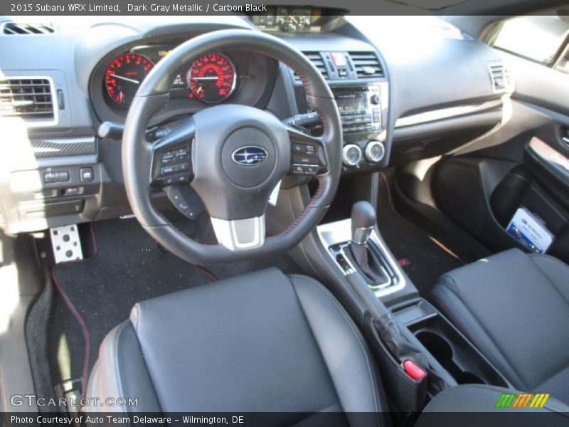 Dark Gray Metallic / Carbon Black 2015 Subaru WRX Limited