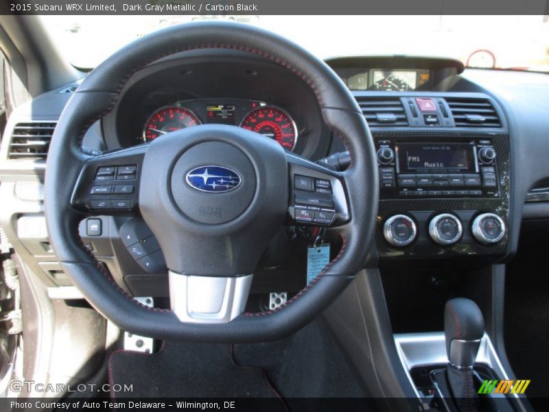 Dark Gray Metallic / Carbon Black 2015 Subaru WRX Limited