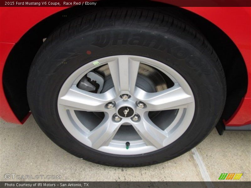 Race Red / Ebony 2015 Ford Mustang V6 Coupe