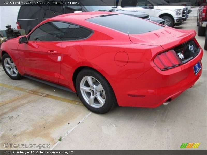 Race Red / Ebony 2015 Ford Mustang V6 Coupe