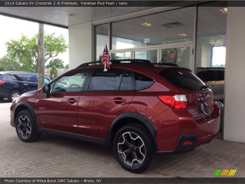 Venetian Red Pearl / Ivory 2014 Subaru XV Crosstrek 2.0i Premium