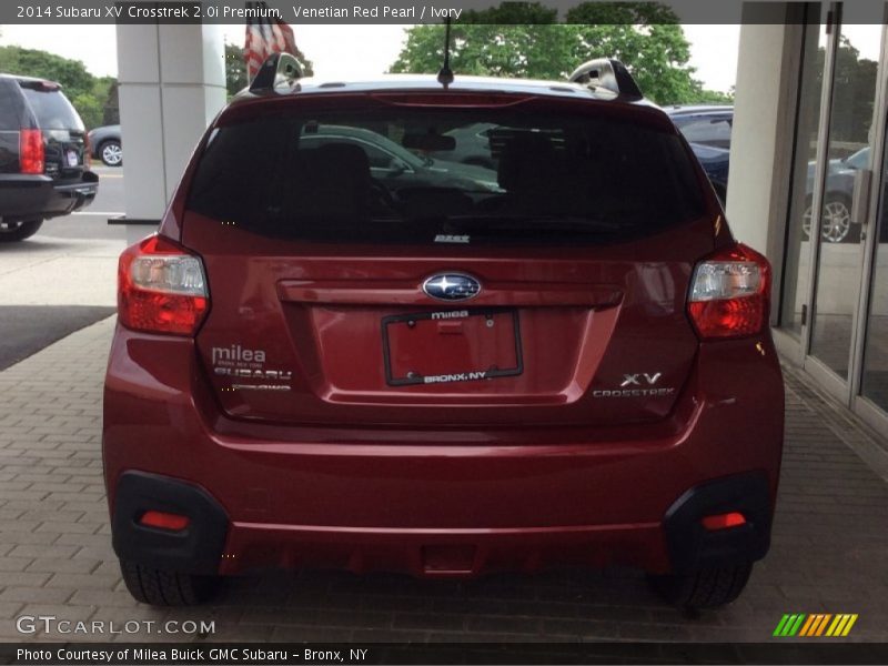 Venetian Red Pearl / Ivory 2014 Subaru XV Crosstrek 2.0i Premium