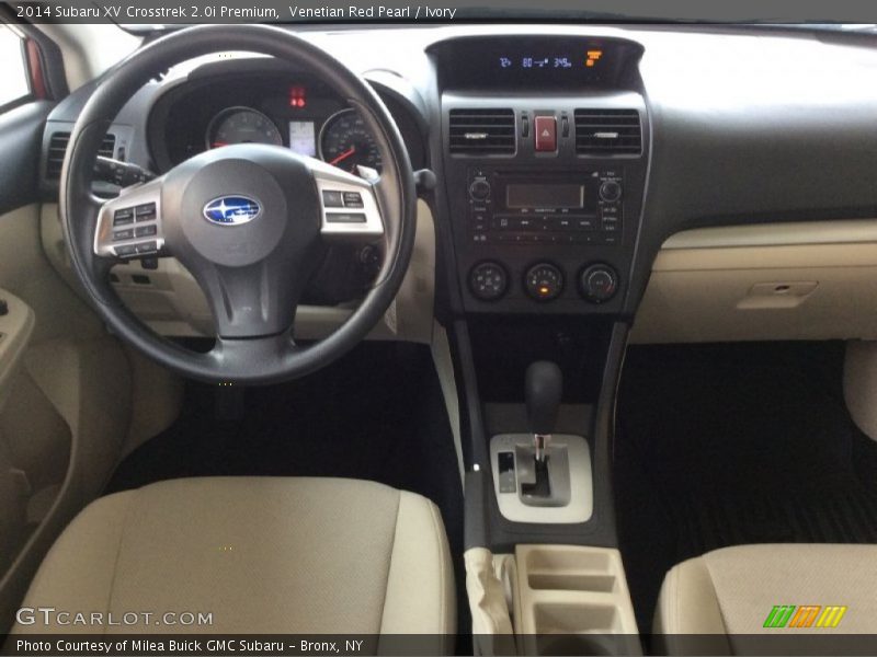 Venetian Red Pearl / Ivory 2014 Subaru XV Crosstrek 2.0i Premium