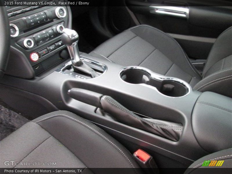 Race Red / Ebony 2015 Ford Mustang V6 Coupe