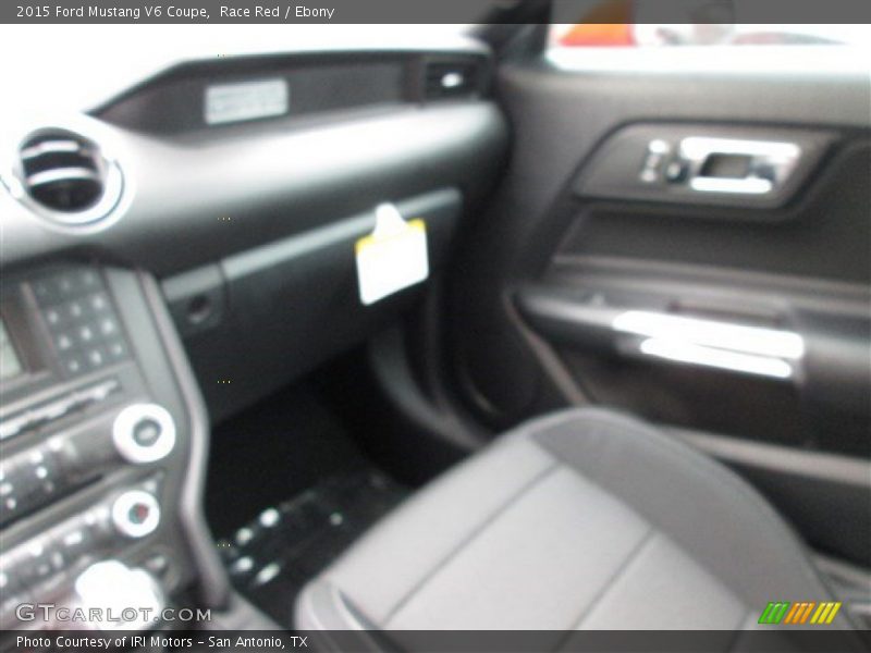 Race Red / Ebony 2015 Ford Mustang V6 Coupe