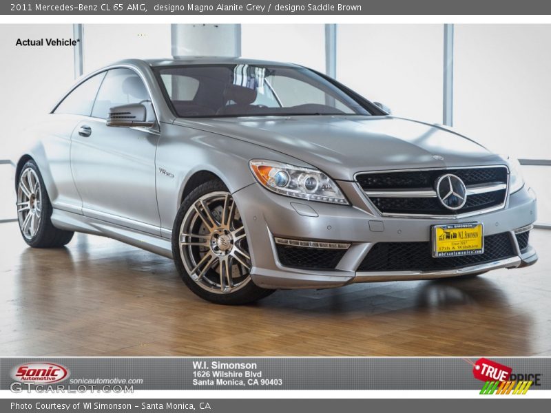 designo Magno Alanite Grey / designo Saddle Brown 2011 Mercedes-Benz CL 65 AMG