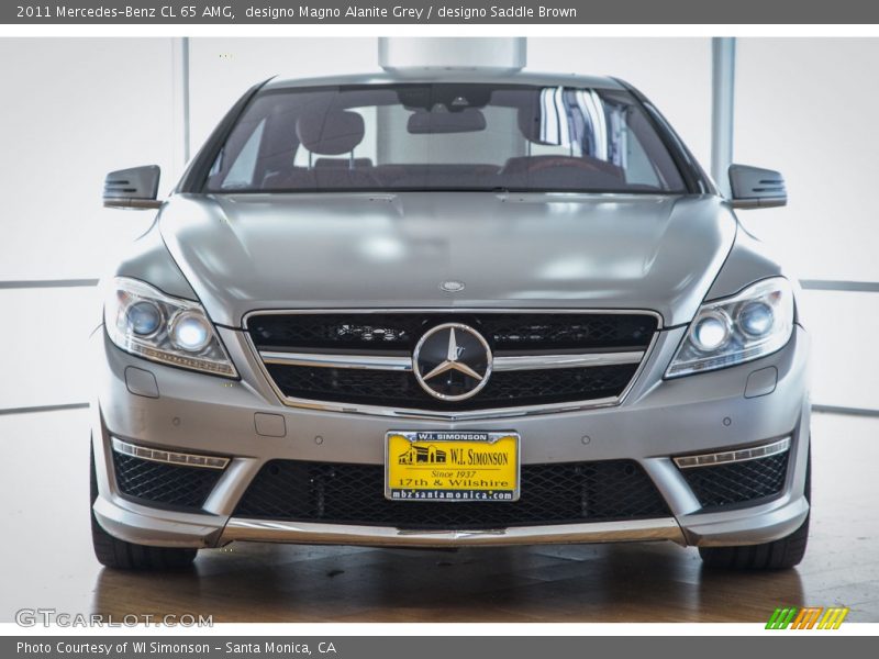 designo Magno Alanite Grey / designo Saddle Brown 2011 Mercedes-Benz CL 65 AMG