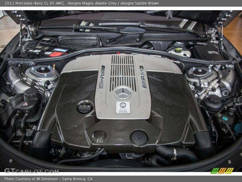  2011 CL 65 AMG Engine - 6.0 Liter AMG Biturbo SOHC 36-Valve V12