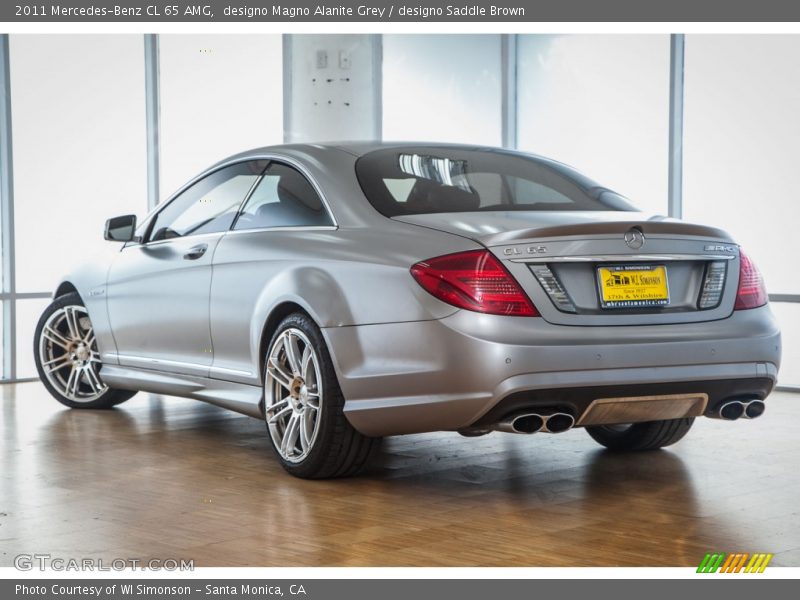 designo Magno Alanite Grey / designo Saddle Brown 2011 Mercedes-Benz CL 65 AMG