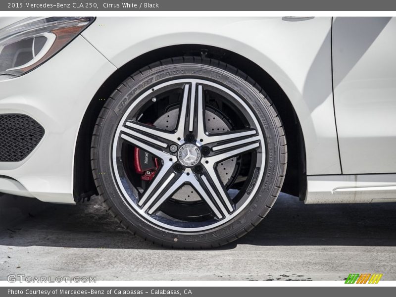 Cirrus White / Black 2015 Mercedes-Benz CLA 250
