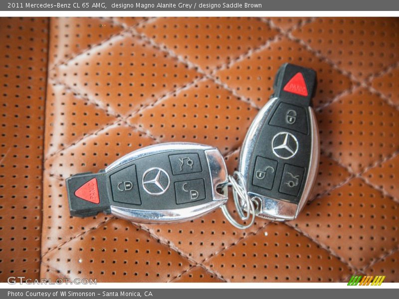 Keys of 2011 CL 65 AMG