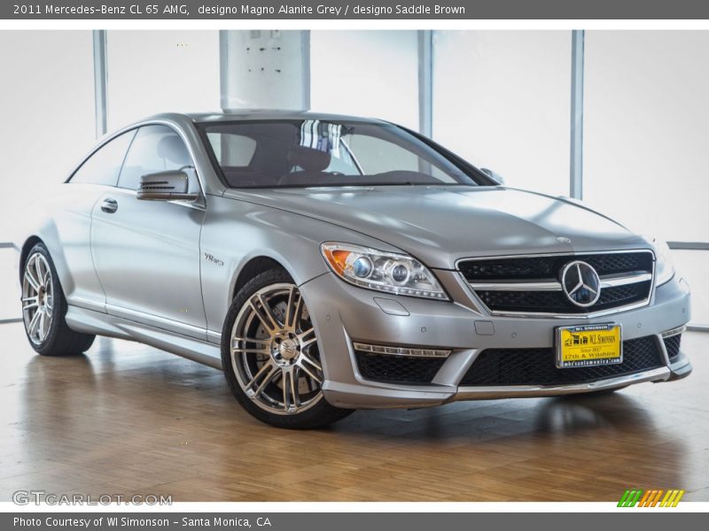 designo Magno Alanite Grey / designo Saddle Brown 2011 Mercedes-Benz CL 65 AMG