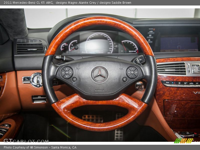  2011 CL 65 AMG Steering Wheel