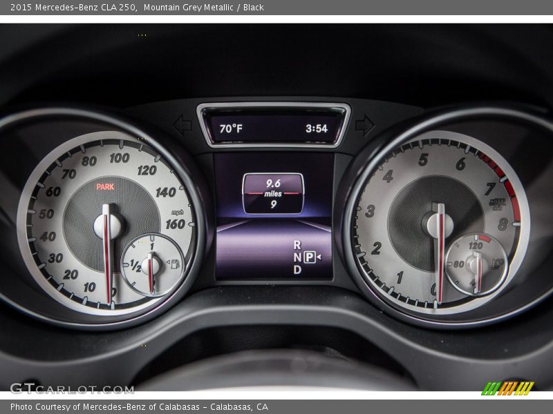 Mountain Grey Metallic / Black 2015 Mercedes-Benz CLA 250