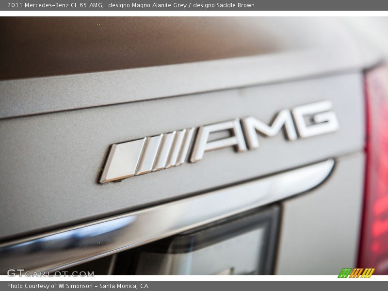 designo Magno Alanite Grey / designo Saddle Brown 2011 Mercedes-Benz CL 65 AMG