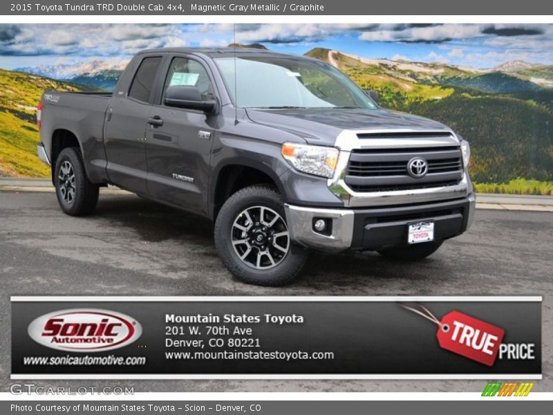 Magnetic Gray Metallic / Graphite 2015 Toyota Tundra TRD Double Cab 4x4