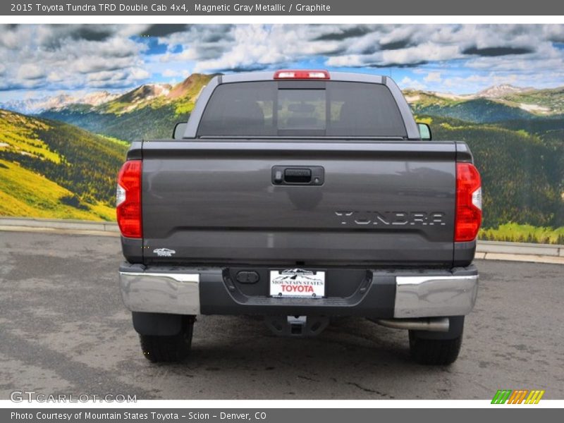 Magnetic Gray Metallic / Graphite 2015 Toyota Tundra TRD Double Cab 4x4