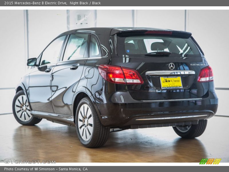 Night Black / Black 2015 Mercedes-Benz B Electric Drive