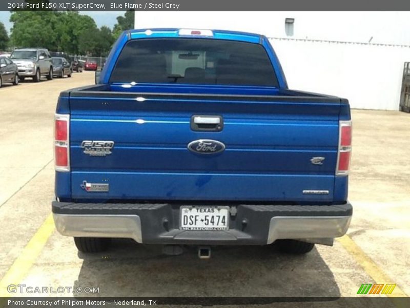 Blue Flame / Steel Grey 2014 Ford F150 XLT SuperCrew