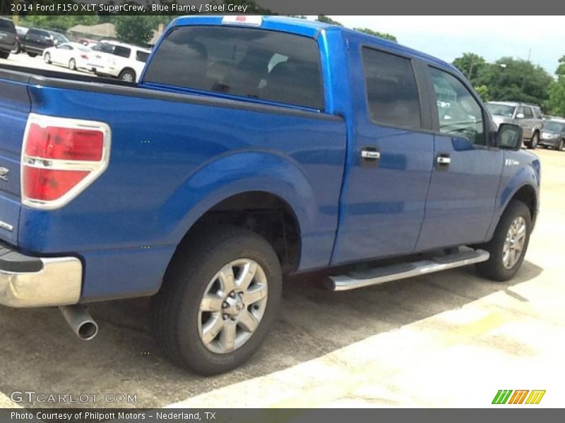 Blue Flame / Steel Grey 2014 Ford F150 XLT SuperCrew