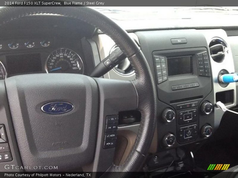 Blue Flame / Steel Grey 2014 Ford F150 XLT SuperCrew