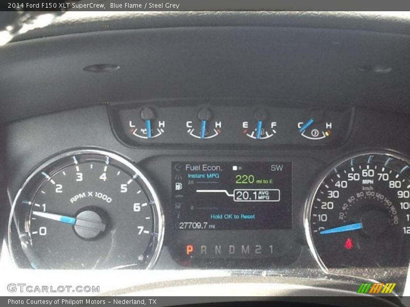 Blue Flame / Steel Grey 2014 Ford F150 XLT SuperCrew