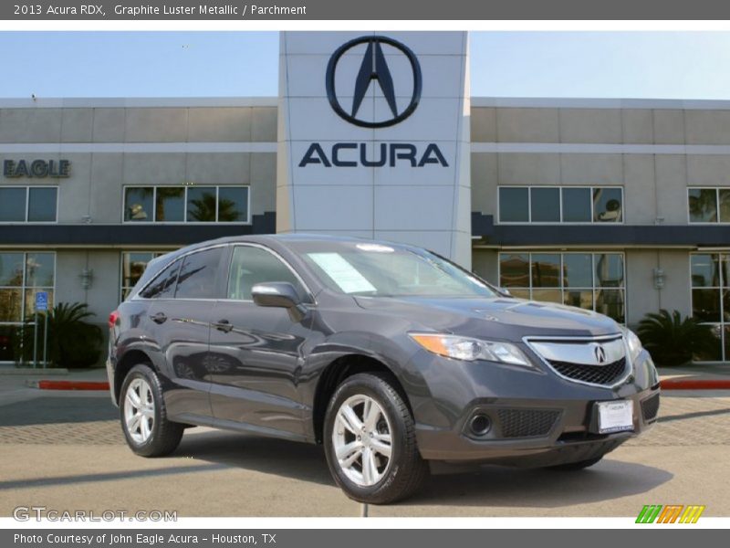 Graphite Luster Metallic / Parchment 2013 Acura RDX