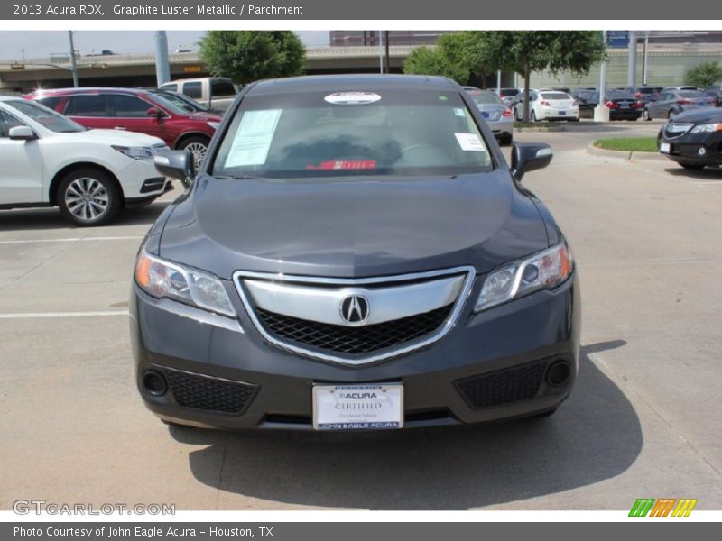 Graphite Luster Metallic / Parchment 2013 Acura RDX