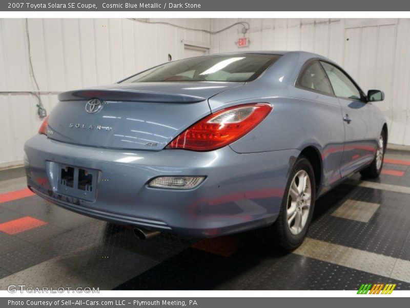 Cosmic Blue Metallic / Dark Stone 2007 Toyota Solara SE Coupe