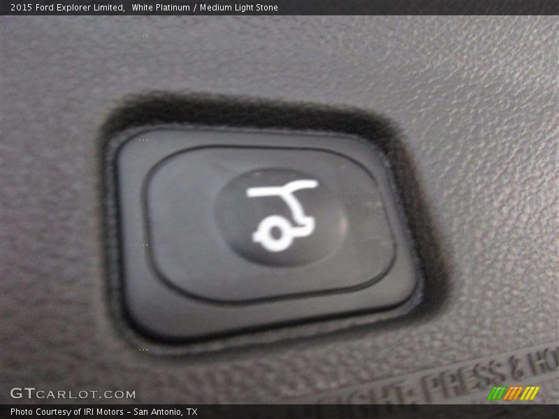 White Platinum / Medium Light Stone 2015 Ford Explorer Limited