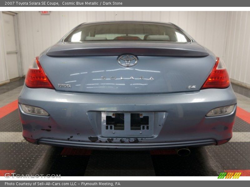 Cosmic Blue Metallic / Dark Stone 2007 Toyota Solara SE Coupe