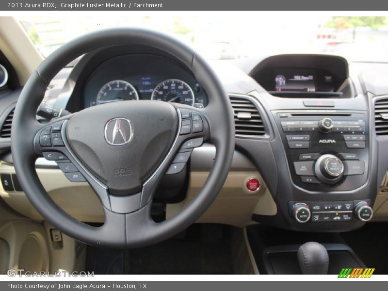 Graphite Luster Metallic / Parchment 2013 Acura RDX
