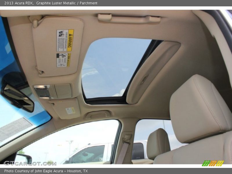 Graphite Luster Metallic / Parchment 2013 Acura RDX