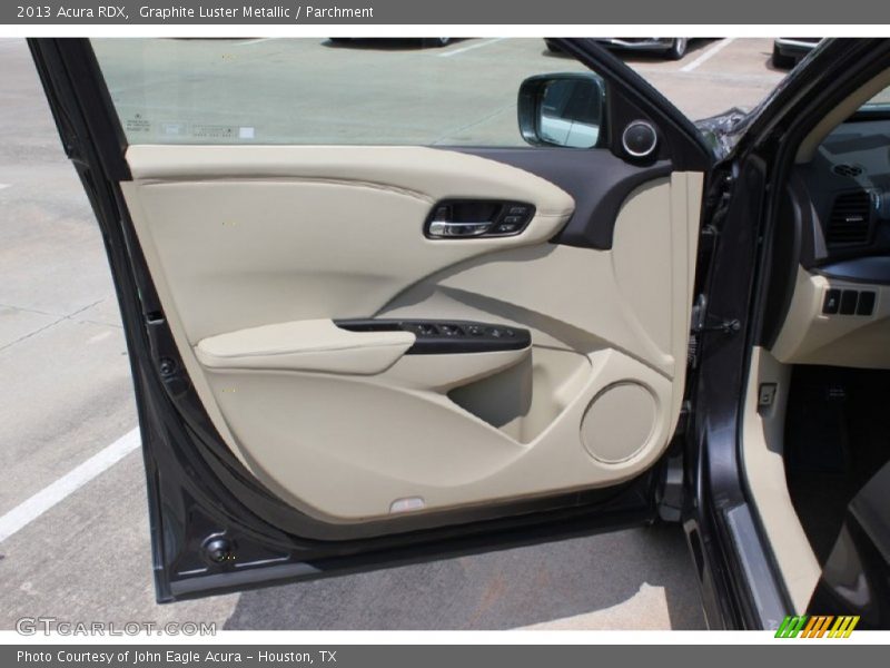 Graphite Luster Metallic / Parchment 2013 Acura RDX