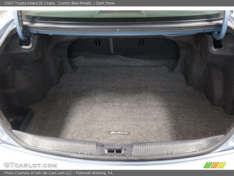 Cosmic Blue Metallic / Dark Stone 2007 Toyota Solara SE Coupe