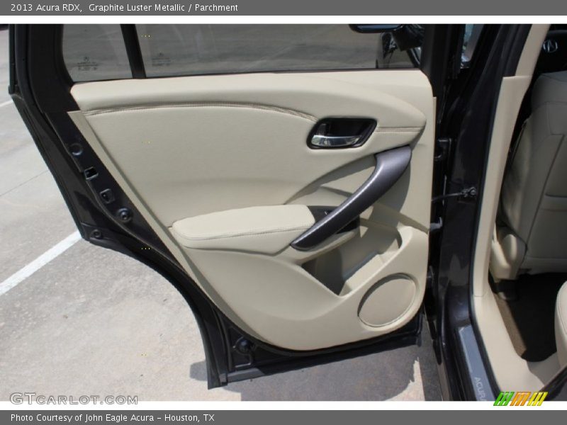 Graphite Luster Metallic / Parchment 2013 Acura RDX