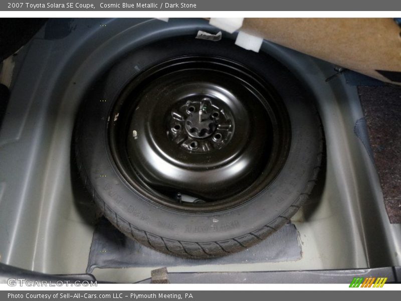 Cosmic Blue Metallic / Dark Stone 2007 Toyota Solara SE Coupe