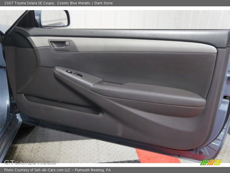 Cosmic Blue Metallic / Dark Stone 2007 Toyota Solara SE Coupe