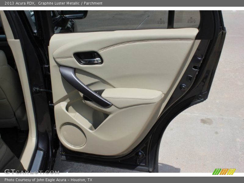 Graphite Luster Metallic / Parchment 2013 Acura RDX