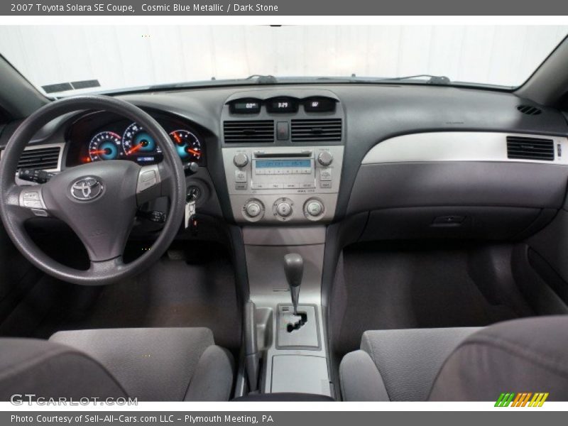 Cosmic Blue Metallic / Dark Stone 2007 Toyota Solara SE Coupe