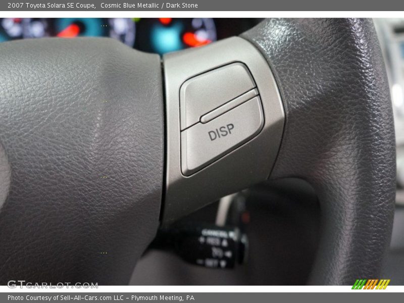 Cosmic Blue Metallic / Dark Stone 2007 Toyota Solara SE Coupe